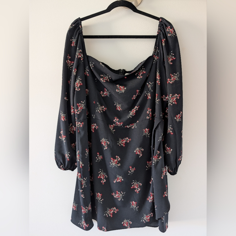 Abercrombie & Fitch Draped Mini Dress XXL EUC